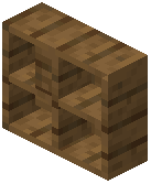 Spruce Plank Four Grid Cabinet