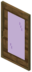 Spruce Purple Glass Sliding Door