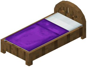 Spruce Purple Plank Bed