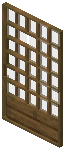 Spruce White Grid Sliding Door