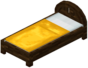 Spruce Yellow Wood Bed