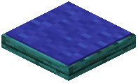 Blue Warped Cushion