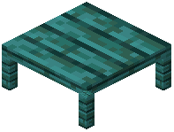 Warped Plank End Table