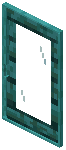 Warped Glass Sliding Door