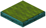 Green Warped Cushion