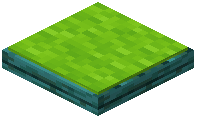 Lime Warped Cushion