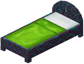 Warped Lime Wood Bed