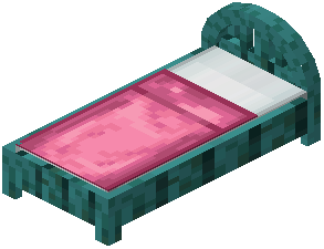 Warped Pink Plank Bed