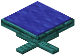 Warped Plank Coffee Chair Blue