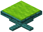 Warped Plank Coffee Chair Lime