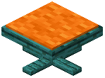 Warped Plank Coffee Chair Orange