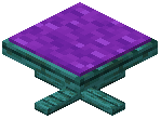 Warped Plank Coffee Chair Purple