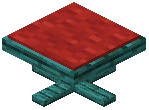 Warped Plank Coffee Chair Red