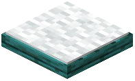 White Warped Cushion