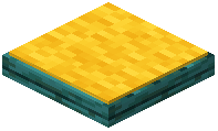 Yellow Warped Cushion