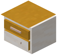 Yellow Kitchen Counter Drawer