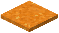 Orange Concrete Powder Layer