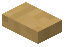 Stripped Oak Button
