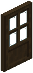 Dark oak door 01