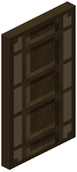 Dark oak door 02