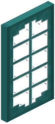 Warped door 10