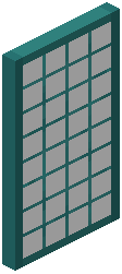 Warped door 15