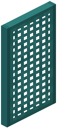 Warped door 19