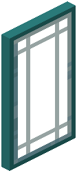 Warped door 28