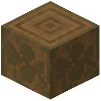 Carved Spruce Log