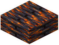 Corrupted Polished Blackstone Brick Slab