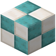 Cyan Checkered Tiles