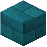 Cyan Concrete Bricks