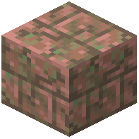 Exposed Cracked Copper Bricks