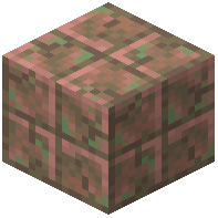 Exposed Cracked Cut Copper