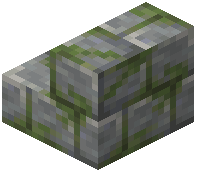 Mossy Andesite Brick Stairs