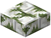 Mossy Calcite Brick Slab