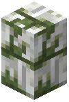 Mossy Calcite Brick Wall