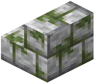 Mossy Diorite Brick Stairs