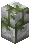 Mossy Diorite Brick Wall