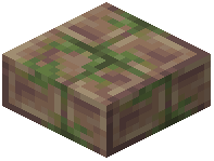 Mossy Dripstone Brick Slab