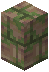 Mossy Dripstone Brick Wall
