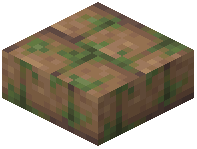 Mossy Mud Brick Slab