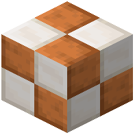 Orange Checkered Tiles