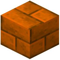 Orange Concrete Bricks