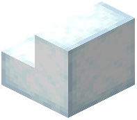 Packed Snow Stairs