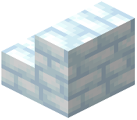 Snow Tile Stairs