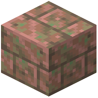 Waxed Exposed Copper Bricks