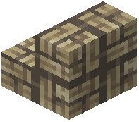 Oak Checkerboard Planks Stairs