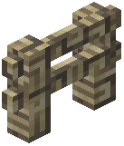 Oak Fish-scale Planks Fence