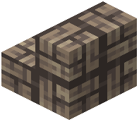 Pine Checkerboard Planks Stairs